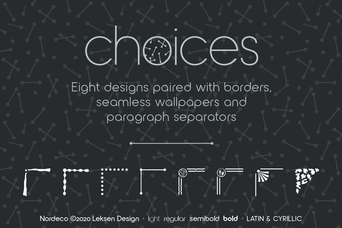 Nordeco Bold, a Sans Serif Font by Leksen Design (Photo 4 of 6)