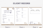 Eyelash Extension Forms Bundle, a Templates & Theme by MondaySpark (Thumbnail 5 of 10)