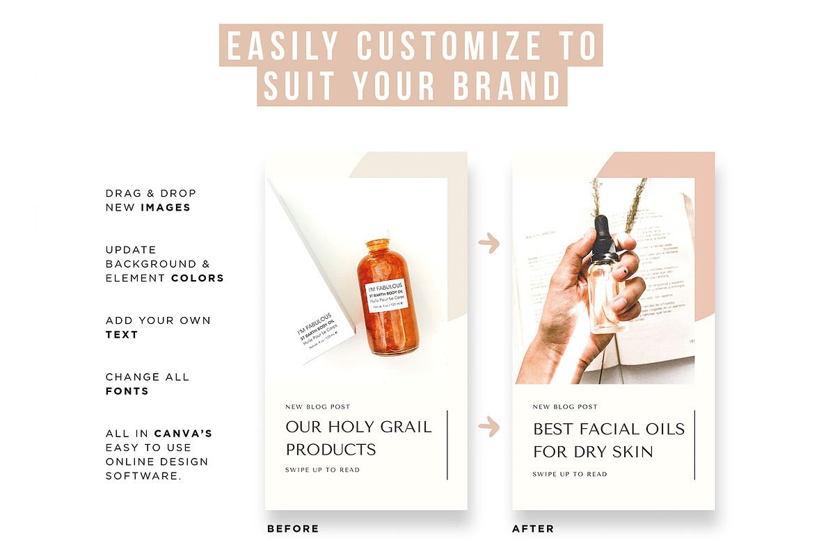 Natural Instagram Story Posts, a Social Media Template by Cultive Creative (Photo 3 of 9)