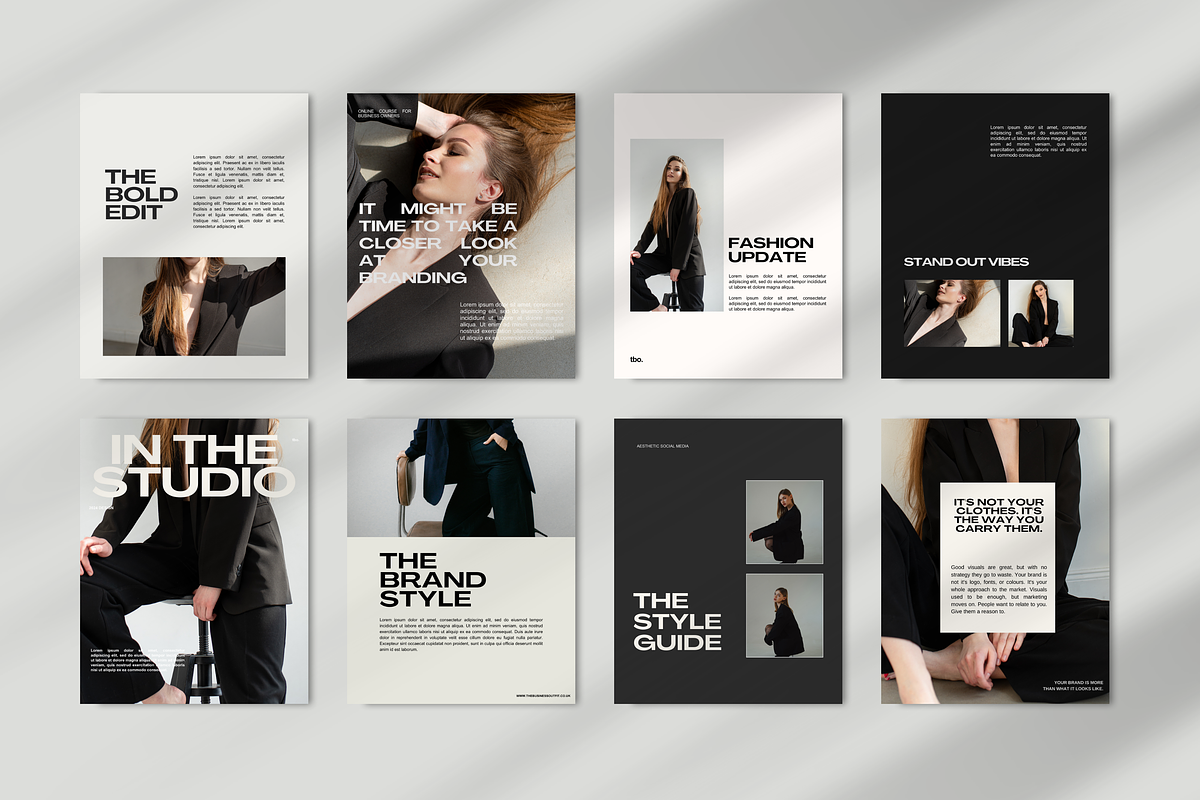 CANVA: Bold Vol 2 Instagram Bundle, a Social Media Template by thebusinessoutfit (Photo 5 of 17)