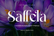 Saffela - Modern Elegant Luxury, a Serif Font by Shakira Studio (Thumbnail 1 of 10)