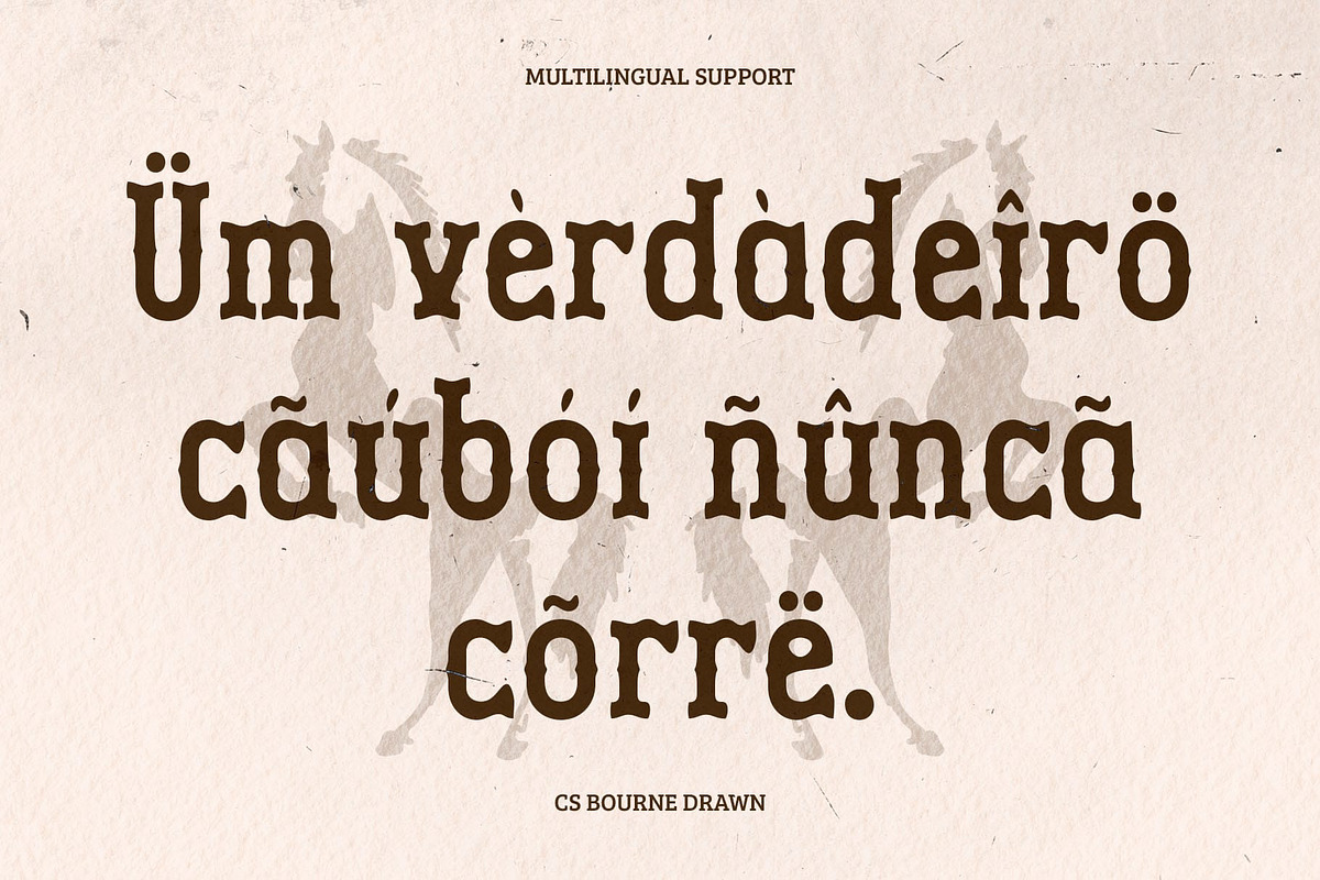 CS Bourne Drawn, a Serif Font by Craft Supply Co. (Photo 6 of 8)