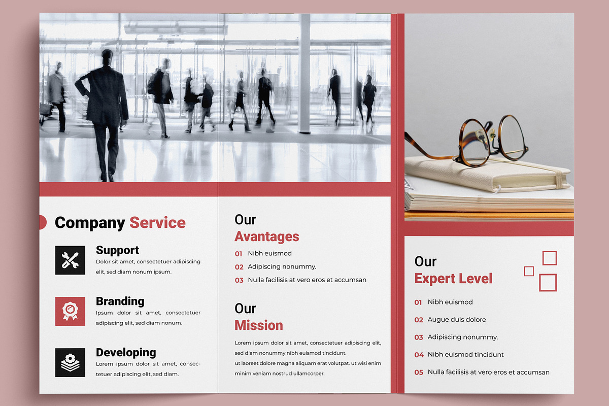 Industry Trifold Brochure, a Brochure Template by MightyDesign (Photo 3 of 7)