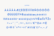 Ojos Sans Serif Font, a Sans Serif Font by Ballasiotes (Thumbnail 5 of 8)