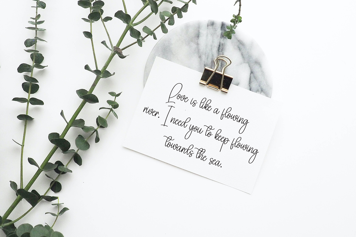 Dictionary | Script Font, a Handwritten Font by Scratchones (Photo 2 of 8)