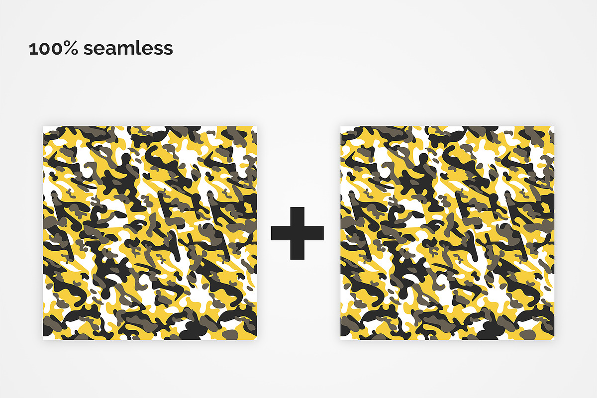 Colorful Camouflage Seamless Pattern, a Pattern Graphic by 3Y_Design (Photo 3 of 6)