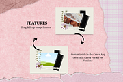Scrapbook Canva Template, a Social Media Template by Wicked Creative (Thumbnail 13 of 21)
