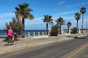 Piriapolis city waterfront boardwalk, maldonado, uruguay, a Transportation Photo by DanFLCreativo