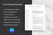 Professional Canva CV Pack | Canva, a Resume Template by Lux Resume (Thumbnail 8 of 9)
