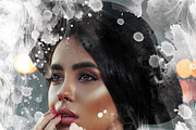 Watercolor Artistic Photo Templates, an Action Add-On by Photoshop Action (Thumbnail 2 of 13)
