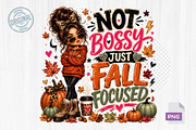 Cozy Autumn Girl Quotes Fall PNG, a Seasonal Illustration by CreationArt (Thumbnail 4 of 6)