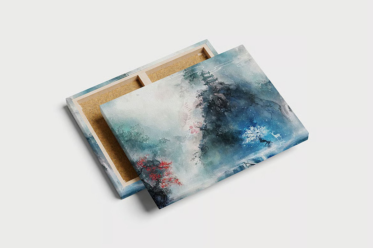 Canvas Mockup, a Product Mockup by zpackcreative (Photo 3 of 5)