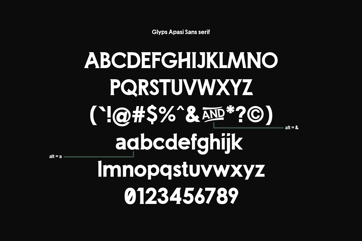 Apasi, a Sans Serif Font by Ryan Rivaldo Vierra (Photo 7 of 8)