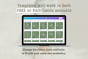 Author Canva logo template, a Branding & Logo Template by Petite Zakka Boutique (Thumbnail 6 of 7)