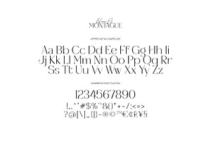 House Of Montague - Classic Font Duo