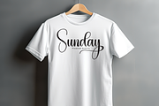 Saturday | Script Font, a Handwritten Font by Scratchones (Thumbnail 3 of 9)