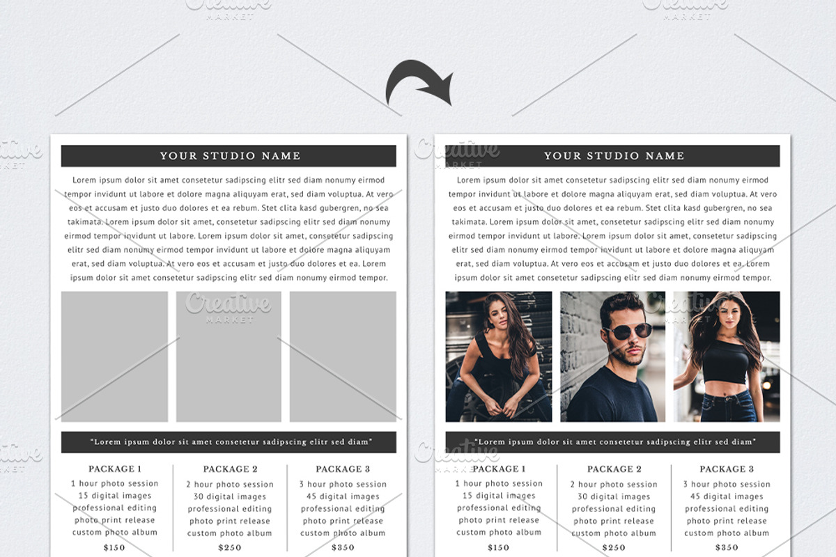 Photography Flyer Template, a Flyer Template by NM-Design-Studio (Photo 3 of 4)