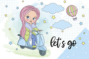 BLYTHE GIRLS Doll Illustration, a Decorative Illustration by FARAWAYKINGDOM (Thumbnail 2 of 8)