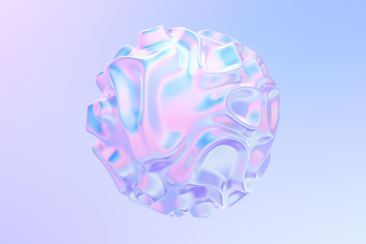 Fluid Holographic Shapes VIDEO, a Product Mockup by Mockups & Illustrations (Photo 6 of 8)