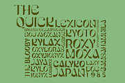 Olly Oxen - Modern Sans Typeface, a Font by Sanskertype Studio (Thumbnail 9 of 10)