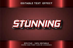 Stunning Text Effect Editable