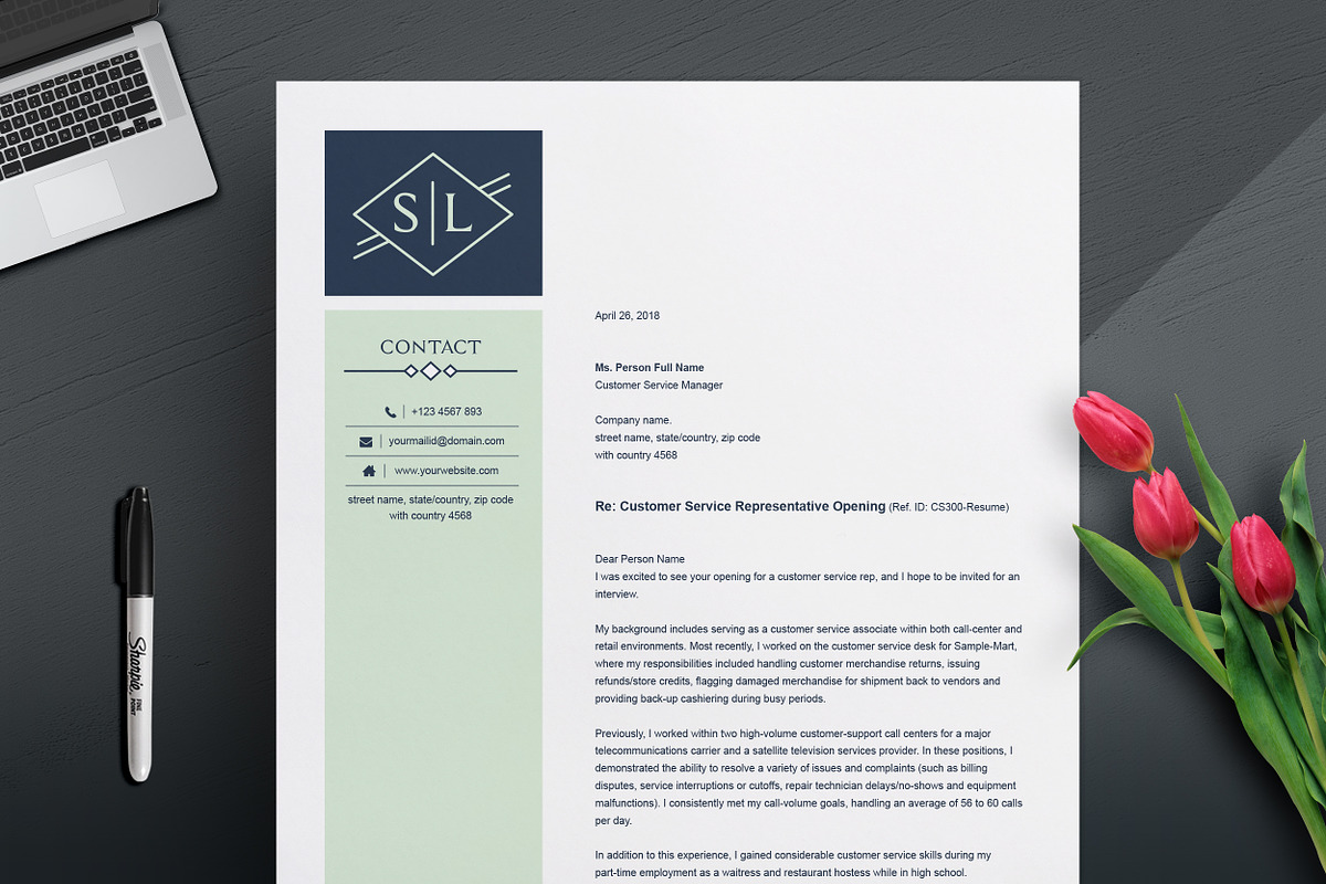 Clean Resume Template MS Word, a Resume Template by ResumeInventor (Photo 3 of 7)