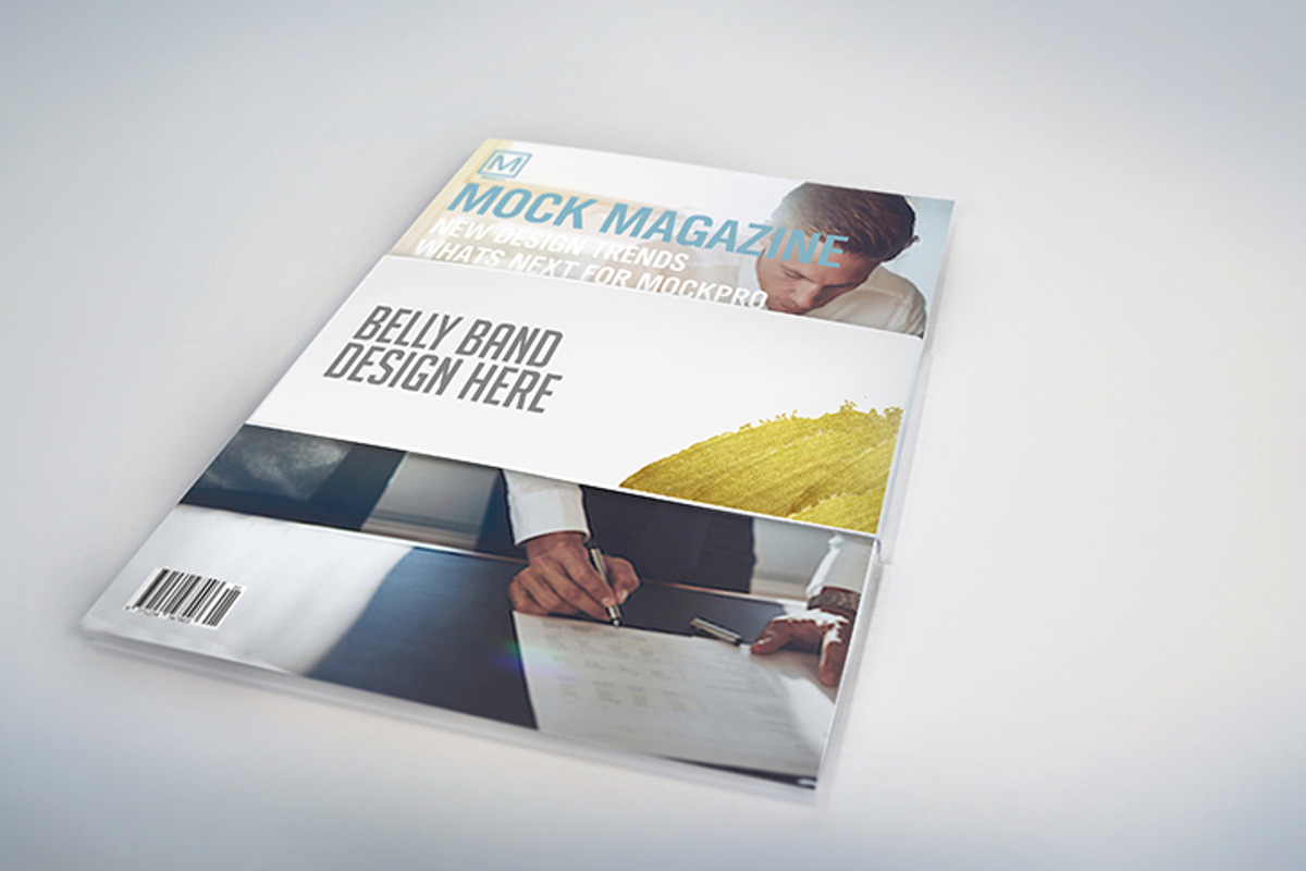 Belly Band Book/Magazine Mockups, a Packaging Mockup by Shop Mockpro (Photo 1 of 6)