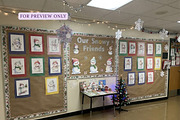Christmas Snowman Clipart Bundle, a Decorative Illustration by Arslan (Thumbnail 4 of 8)