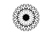 Ornamental Black White Mandala Pack, a Decorative Illustration by NJ Himel (Thumbnail 32 of 103)