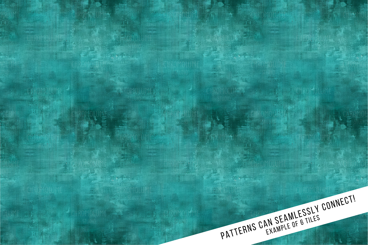 Teal Textures Seamless Digital Paper, a Pattern Graphic by Chromolume Studio (Photo 5 of 28)
