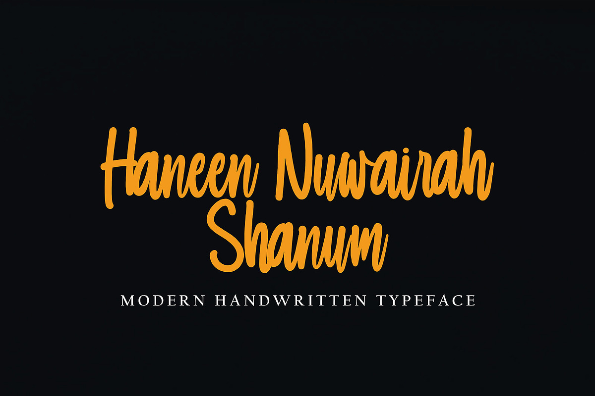 Lemonilo, a Handwritten Font by pineungtype (Photo 3 of 8)