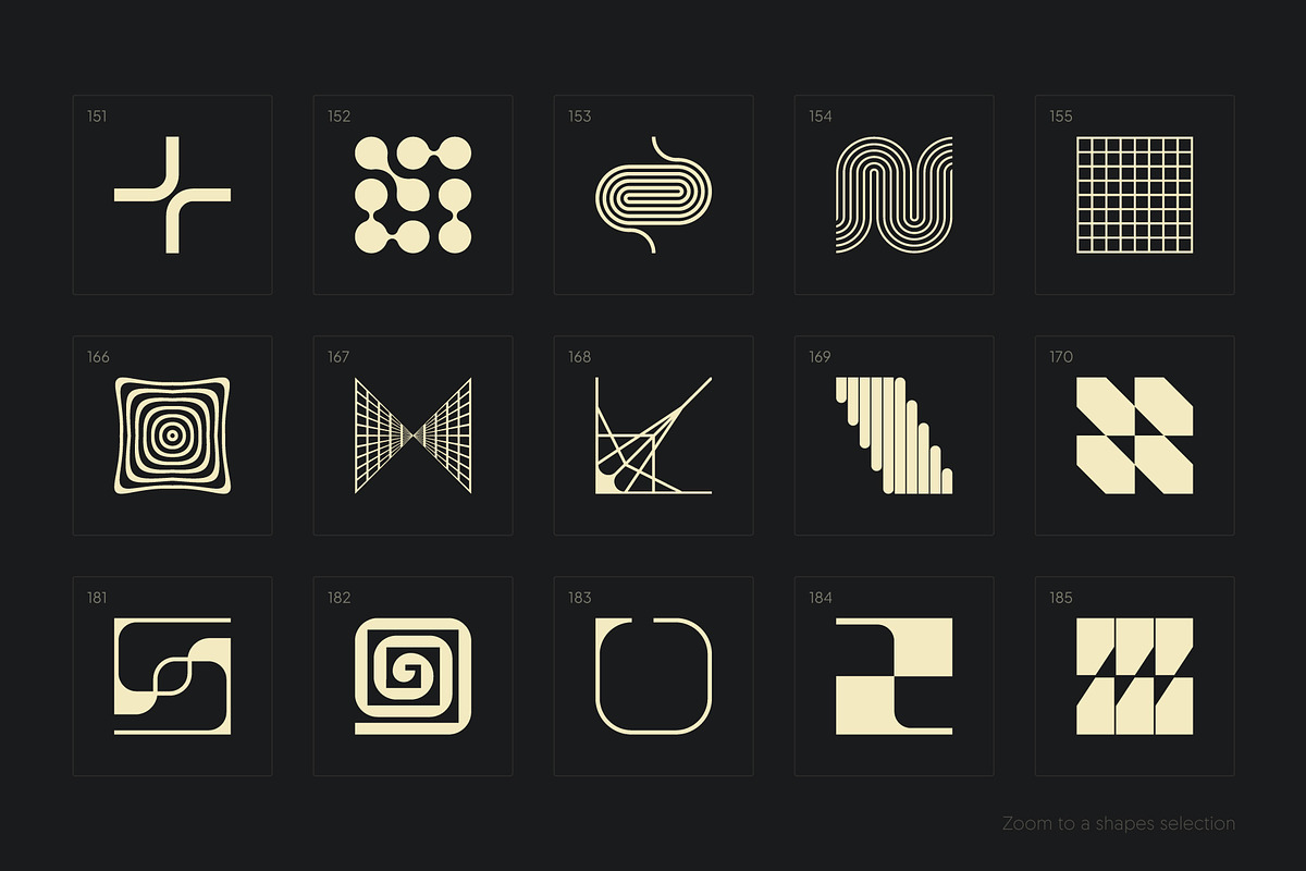 Geometrica Vol.2 – Brutalist Kit, an Object Graphic by Léo Alexandre (Photo 5 of 15)