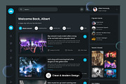 Findfest - Event Club Dashboard, an UI Kit Template by SLAB! Design (Thumbnail 4 of 6)
