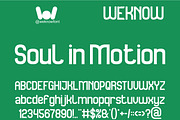Playing Momentum font, a Sans Serif Font by weknow (Thumbnail 3 of 8)