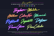 Bayshore + New! Neon Glow Styles, a Script Font by Sam Parrett (Thumbnail 6 of 7)