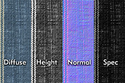 Striped Fabric Texture Pack, a Textures & Material 3D Model by 6BIT Creative (Thumbnail 12 of 13)