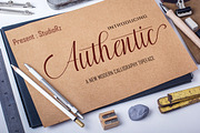 Authentic, a Script Font by StudioRz (Thumbnail 1 of 7)