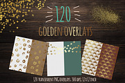 Gold Overlays, a Pattern Graphic by Paper Farms (Thumbnail 1 of 7)