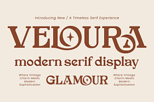 Veloura Modern Serif Display