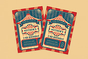 Birthday Invitation, an Invitation Template by graphicook (Thumbnail 1 of 2)