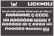 Space Station font, a Font by weknow (Thumbnail 8 of 9)