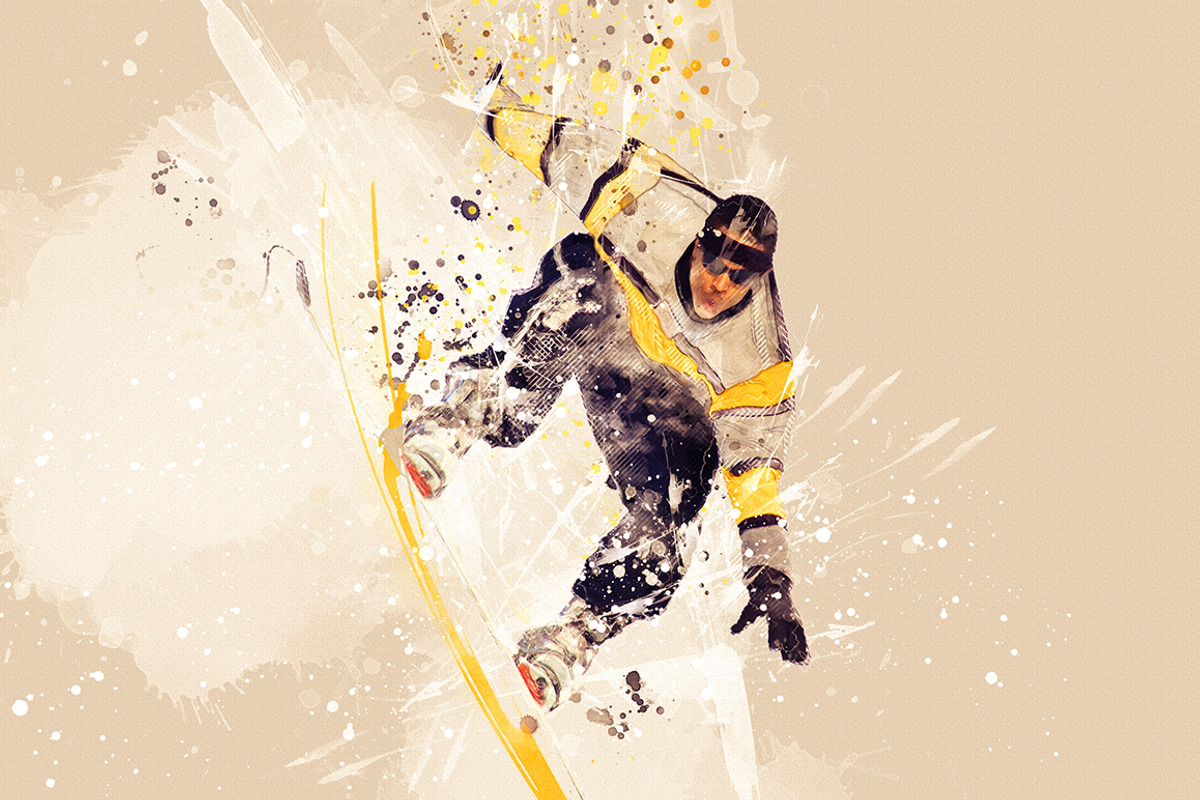 Sport Modern Art Photoshop Action, an Action Add-On by SlideSalad (Photo 10 of 21)