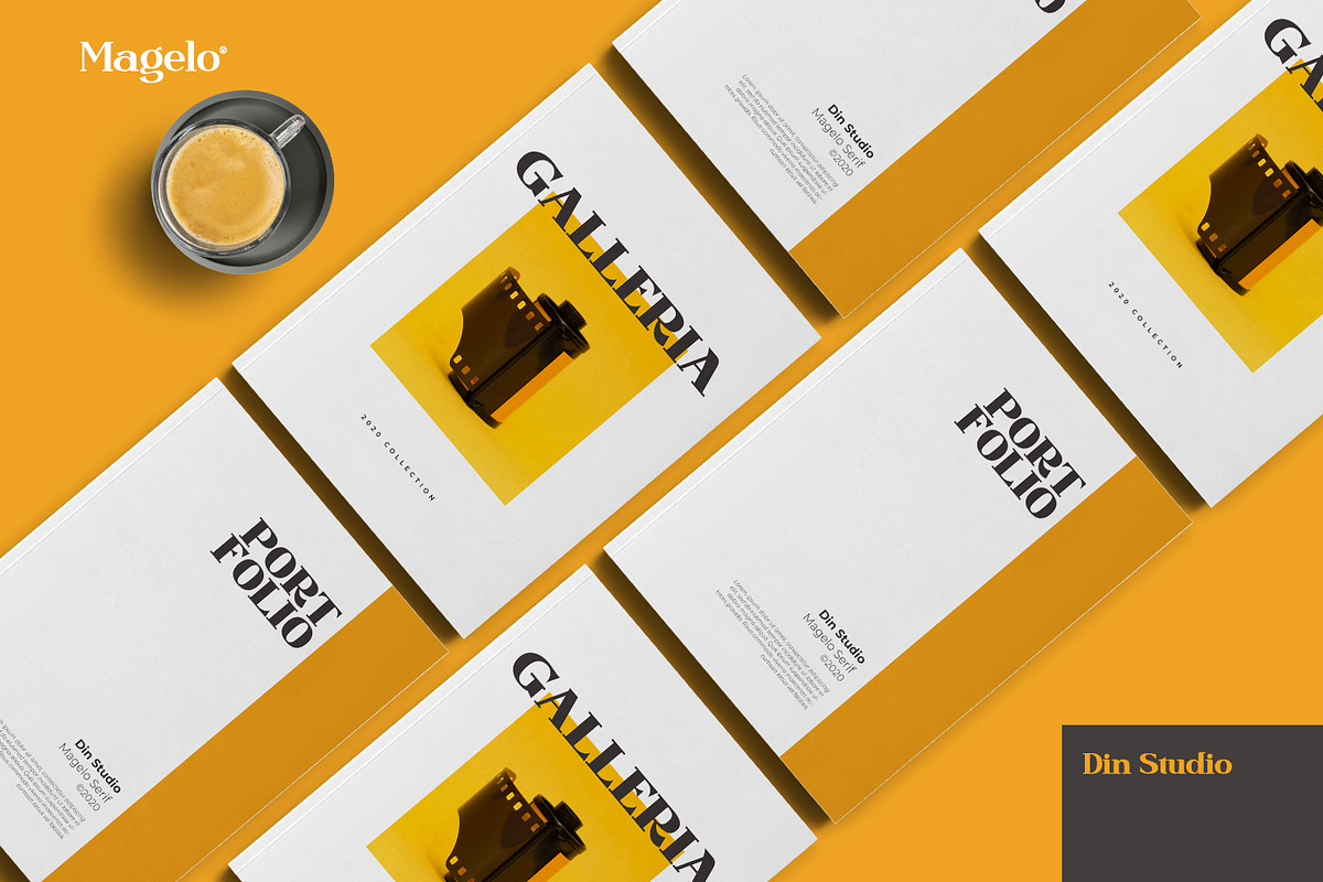 Magelo, a Serif Font by din-studio.com (Photo 12 of 16)
