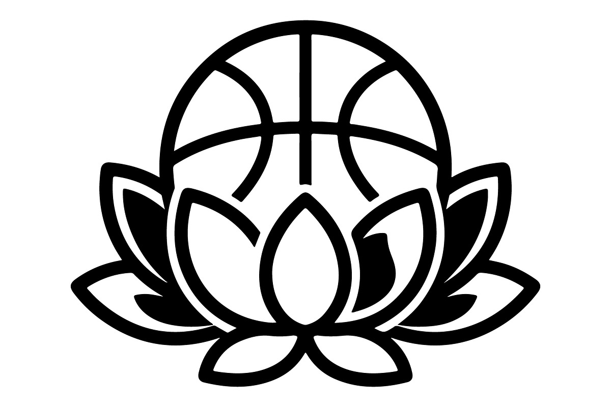 Basketball Lotus Emblem, an Object Graphic by Gfx_Store (Photo 14 of 15)