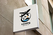 Travel Agency Logo Template, a Branding & Logo Template by YUDesignStore (Thumbnail 1 of 7)