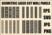 Geometric Laser Cut Wall Art, an Object Graphic by Creativeshirt (Thumbnail 1 of 5)