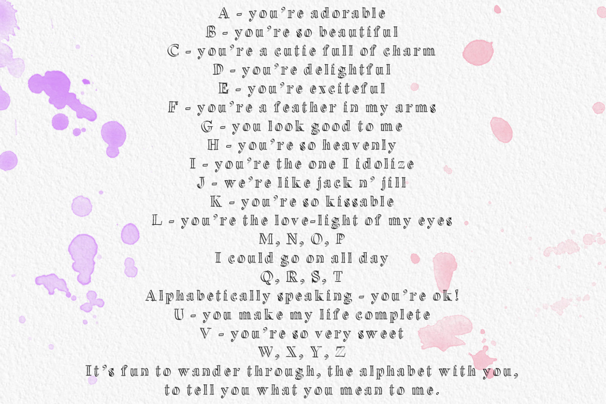 Handwritten Font - Pitter Patter preview 2