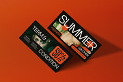Black Orange Summer Fashion Voucher, a Card Template by graphicook (Thumbnail 3 of 3)