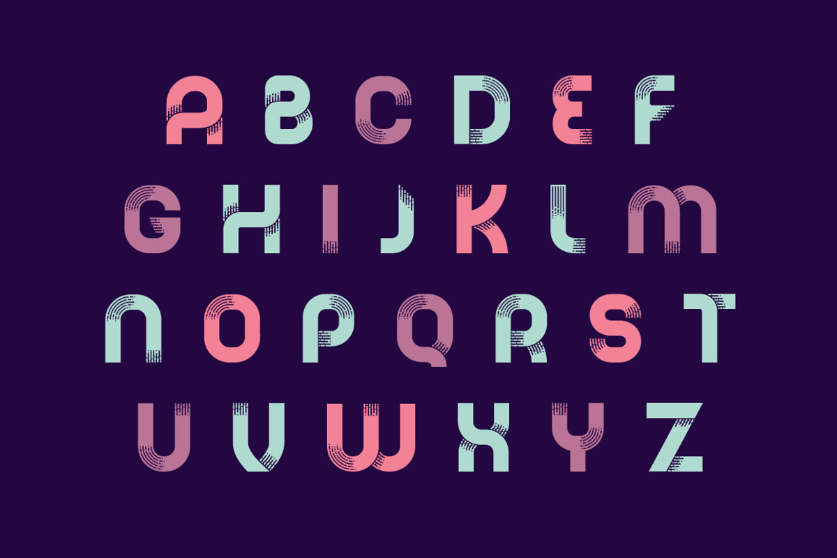 Nebula - A Liquid Style Font, a Font by The Artifex Forge (Photo 9 of 10)