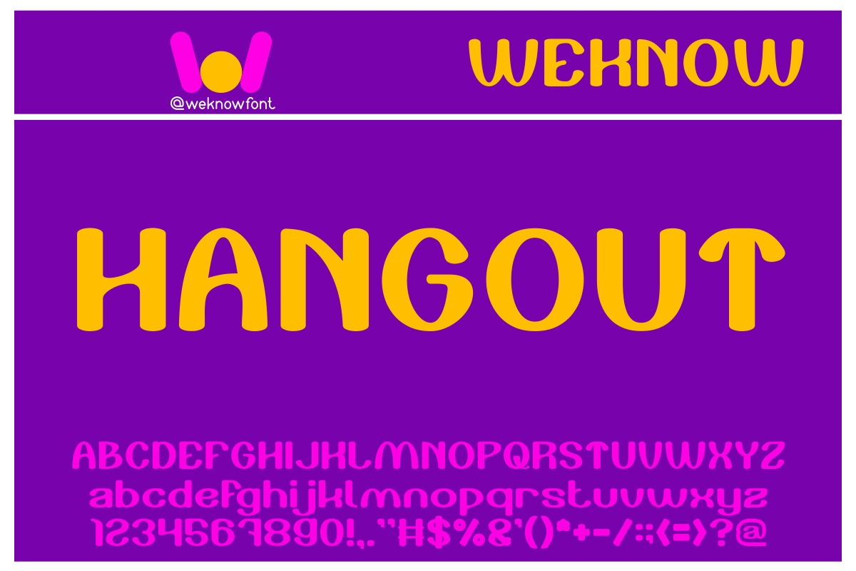 Play The Game font, a Font by weknow (Photo 3 of 5)
